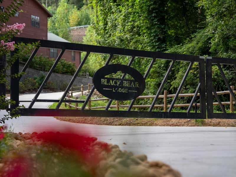 black bear gate entrance
