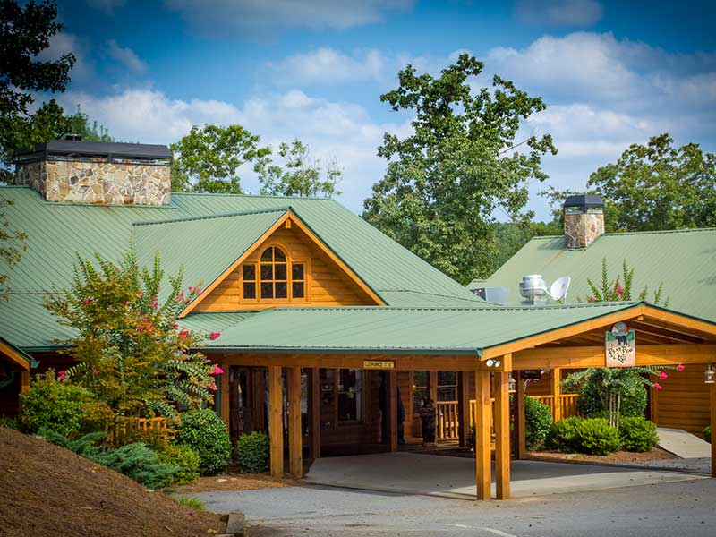 Black Bear Lodge entrance