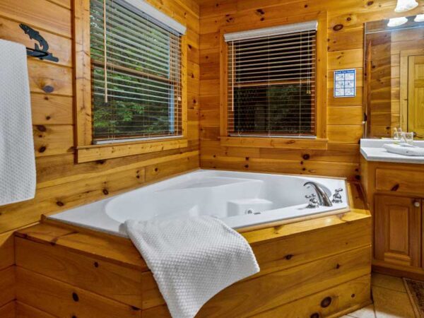 tub at black bear lodge