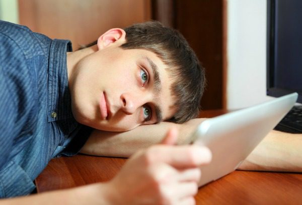 Teen with ADHD